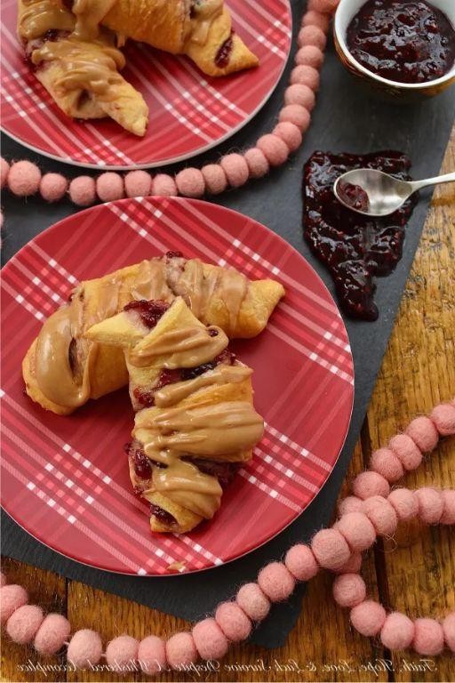 Peanut Butter and Jelly Crescent Rolls