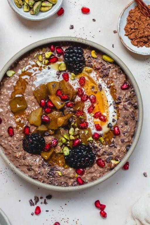 Pear Ginger Overnight Oats