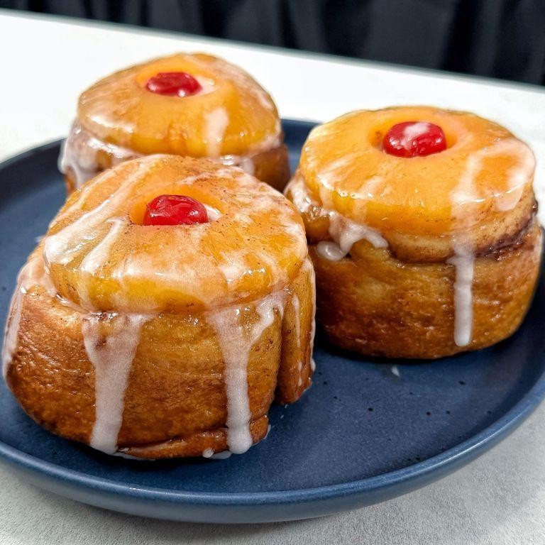 Pineapple Upside-Down Crescent Rolls