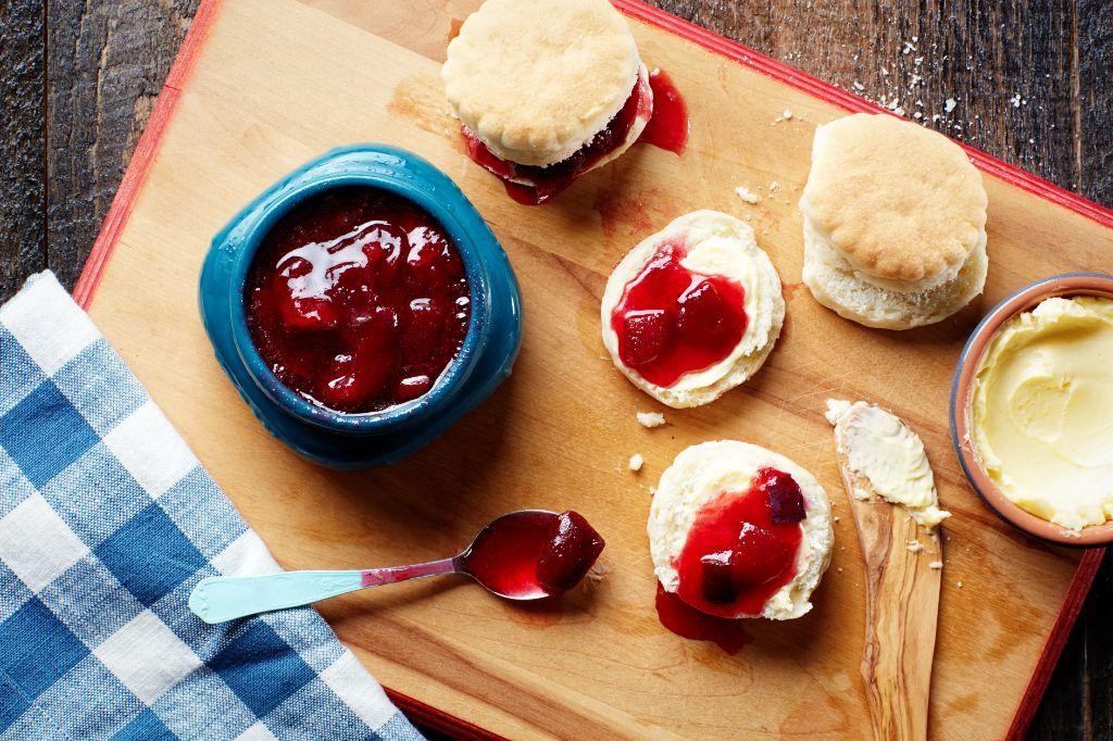Plum Freezer Jam with Cardamom