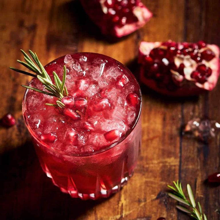Pomegranate Rosemary Spritz