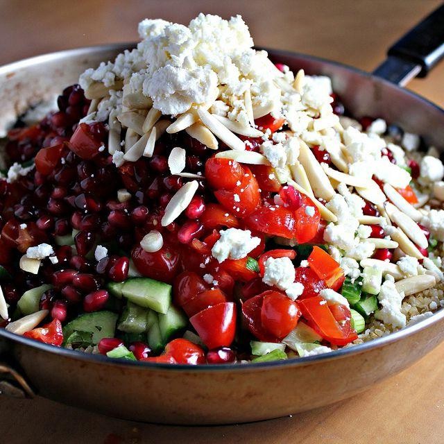 Pomegranate Tzatziki with Sweet-Tart Twist