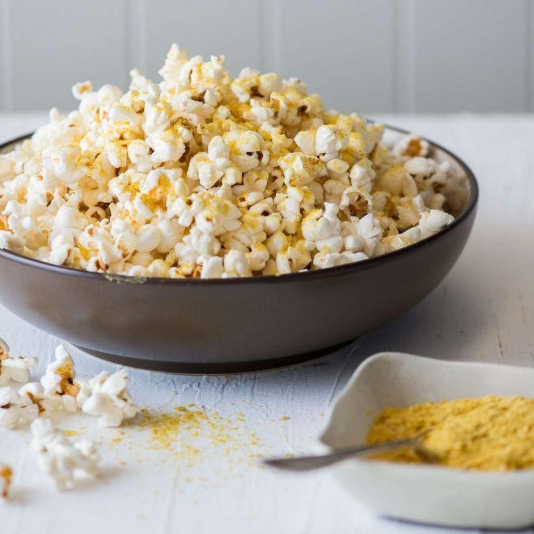 Popcorn with Nutritional Yeast