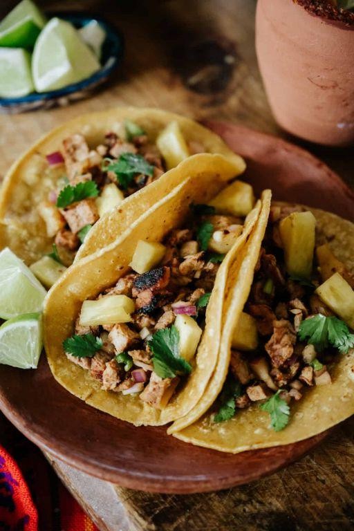 Pork Al Pastor with Grilled Pineapple