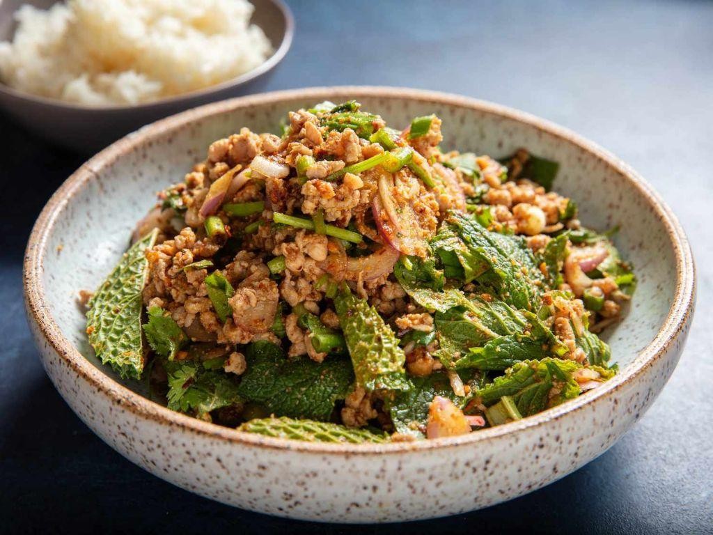 Pork Belly Larb (Spicy Thai Salad)
