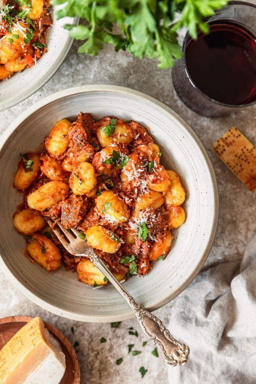 Pork Ragu with Homemade Gnocchi