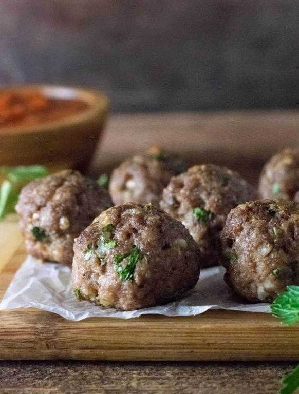 Pork and Sage Meatballs Without Eggs