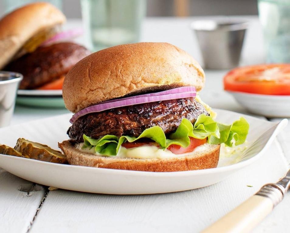Portobello Mushroom Burgers