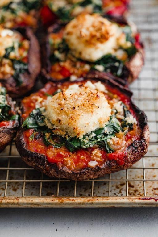 Portobello Mushroom and Goat Cheese Sourdough