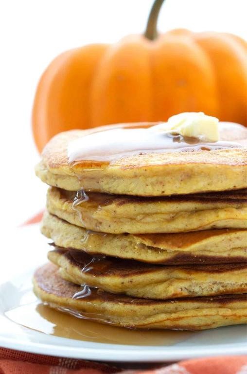 Pumpkin Spice Keto Pancakes