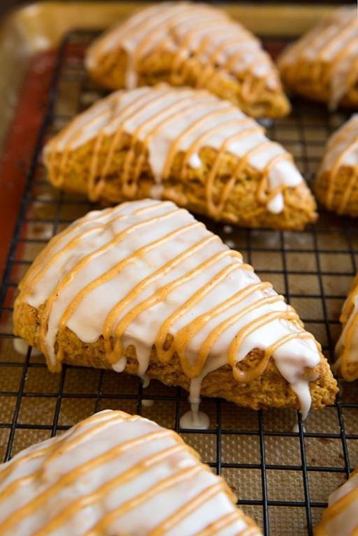 Pumpkin Spice Starbucks Scones