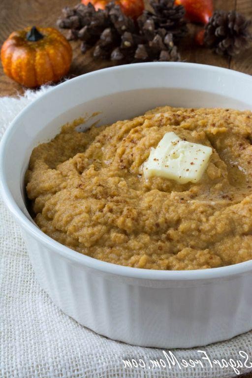 Pumpkin and Cauliflower Mash