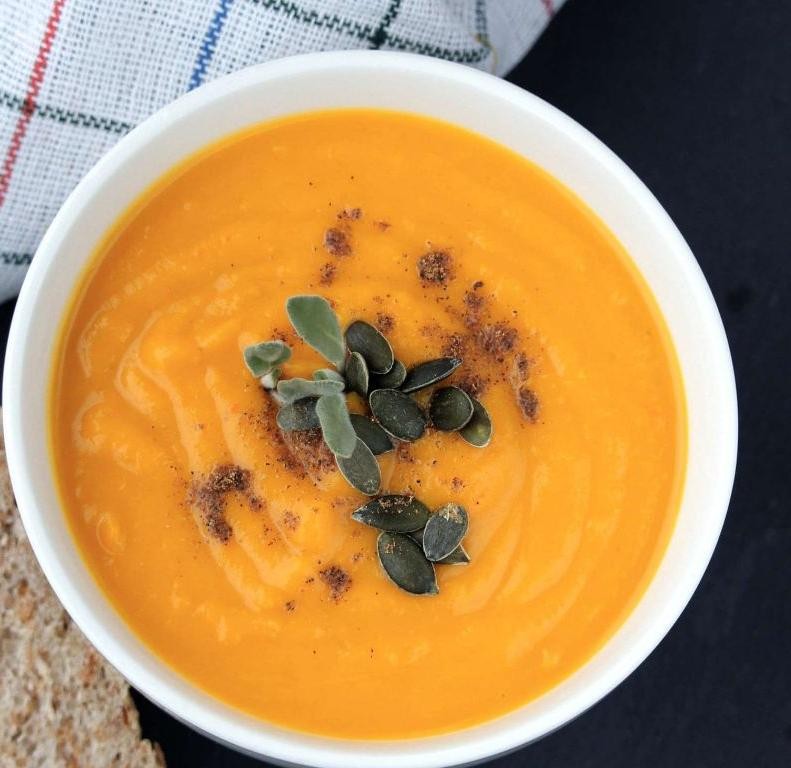 Pumpkin and Coconut Milk Soup