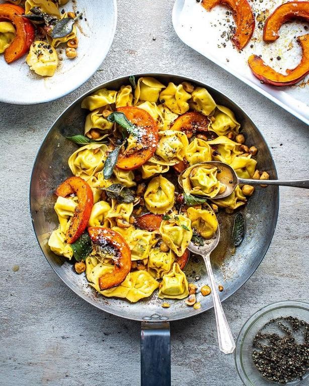 Pumpkin and Sage Stuffed Tortellini