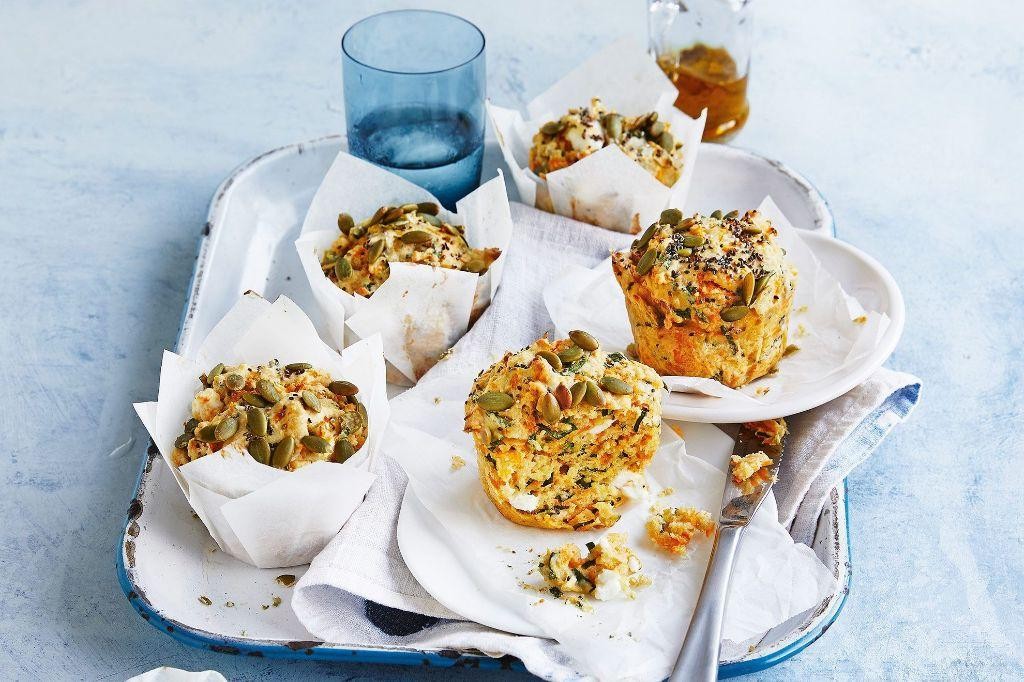 Pumpkin and Spinach Muffins