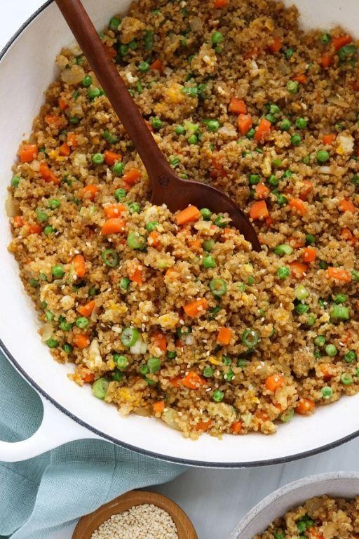 Quinoa Fried Rice with Vegetables