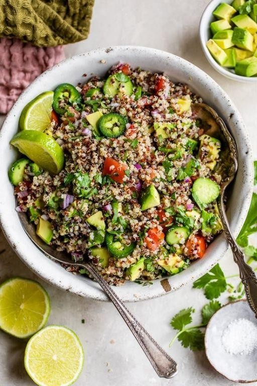 Quinoa and Avocado Svelte Salad