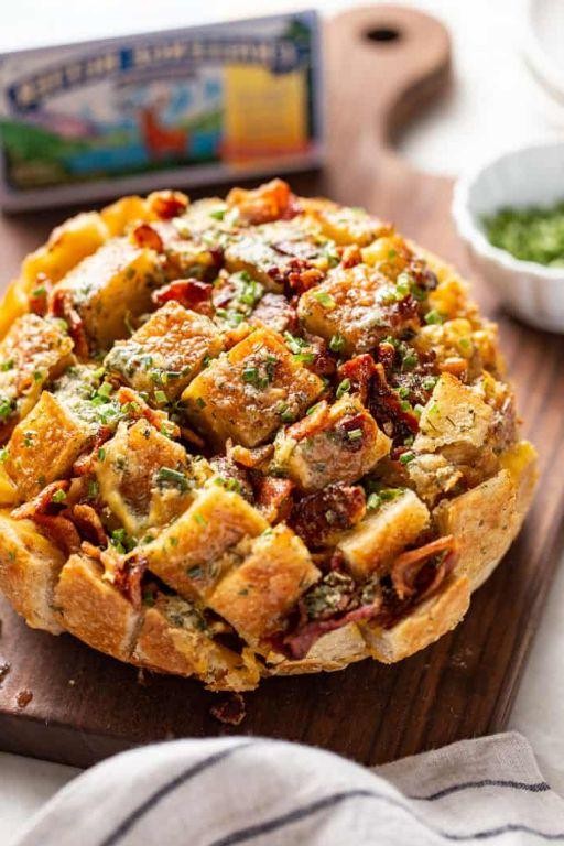 Ranch Cheddar Pull Apart Bread