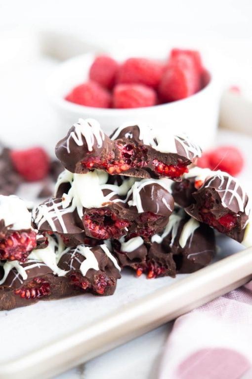 Raspberry Dark Chocolate Bark