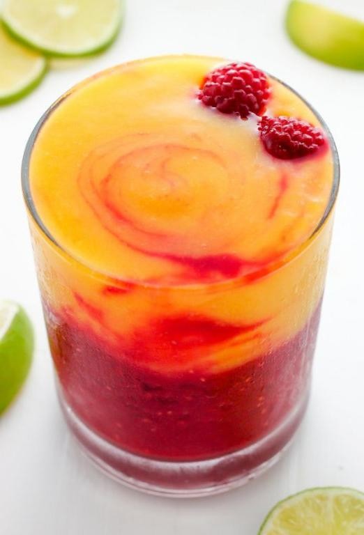 Raspberry Mango Frozen Margarita