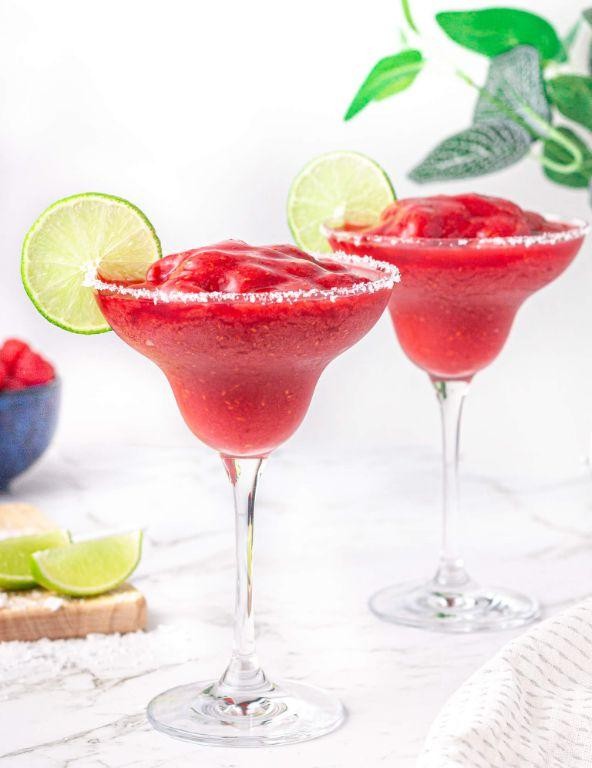 Raspberry Vanilla Frozen Margarita