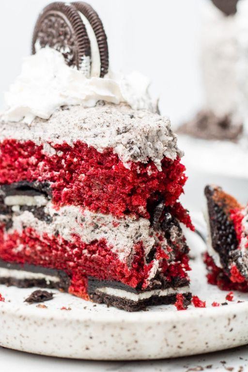 Red Velvet Oreo Fluff