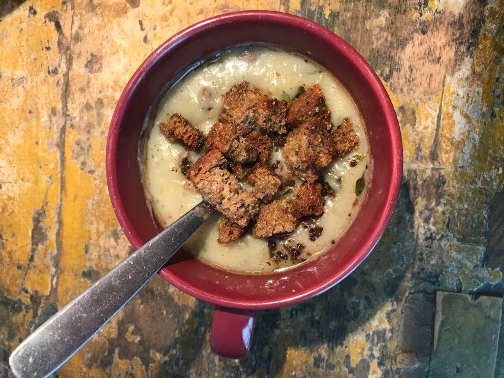 Roasted Fennel and Garlic Soup