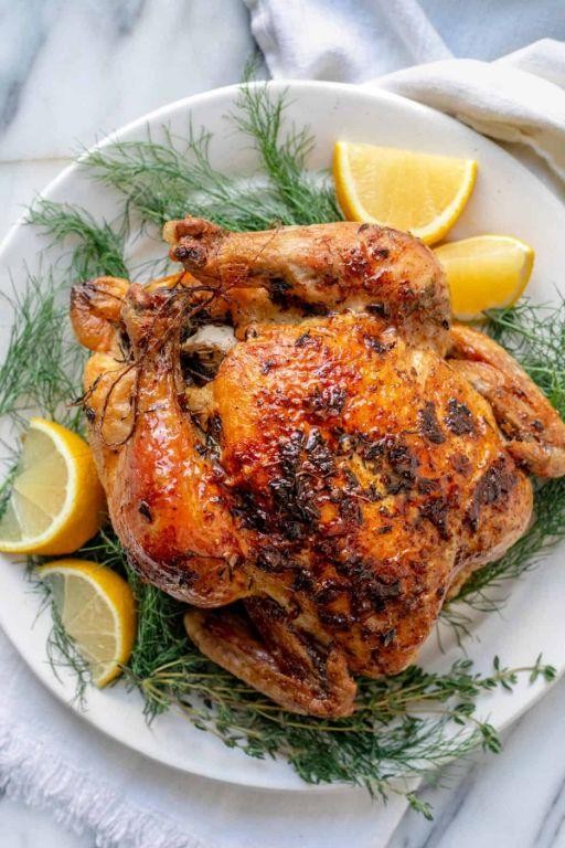 Roasted Garlic and Herb Chicken
