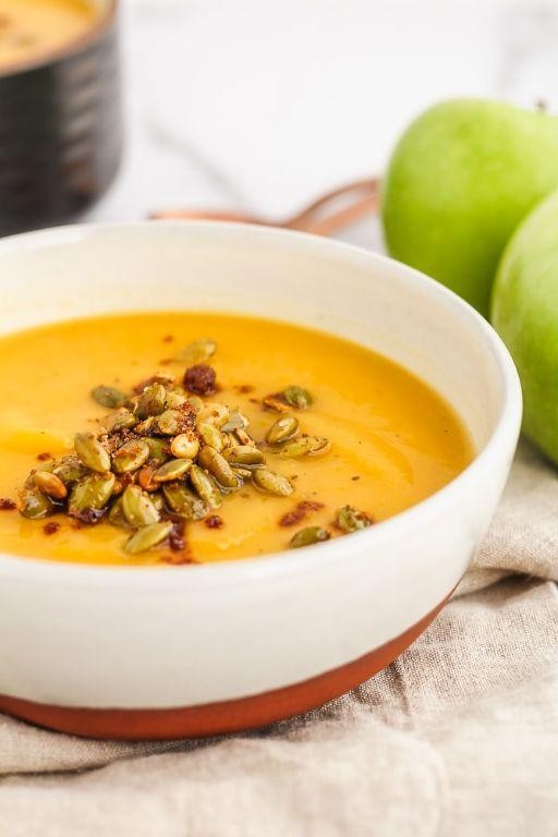 Roasted Squash and Apple Soup