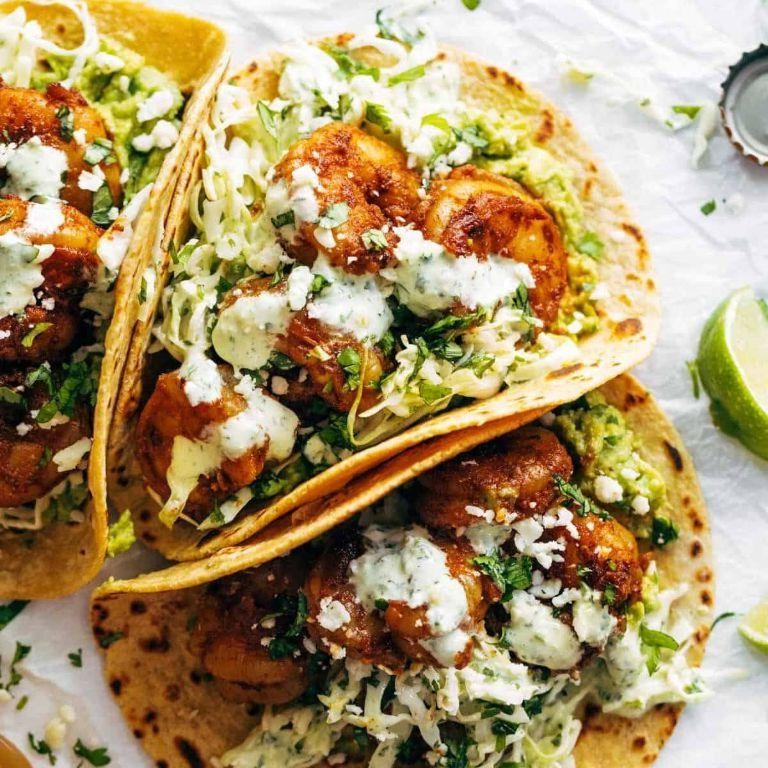 RockCrok Spicy Shrimp Tacos