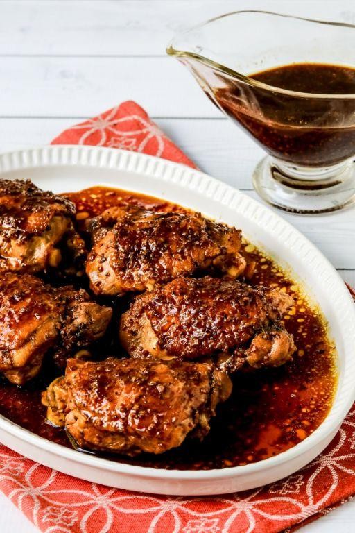 Rooster Adobo with Soy and Vinegar