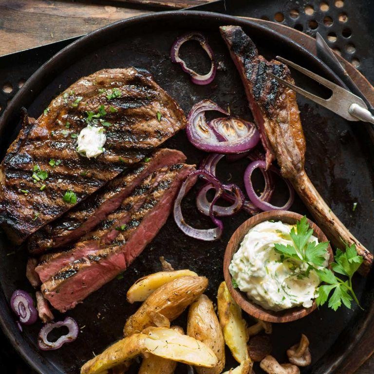 Rosemary Garlic Dry Rub for T-Bone Steak