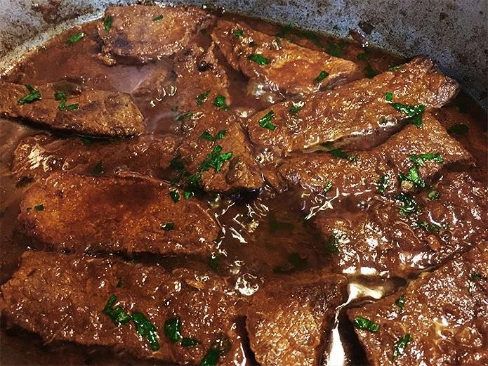 Round Steak and Rice Bake