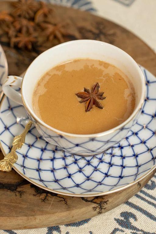 Rust Tea Chai with Cardamom and Star Anise