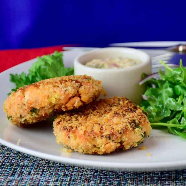 Salmon Cakes with Remoulade