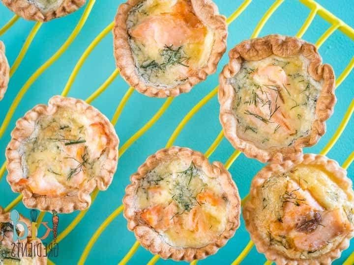 Salmon and Dill Tartlets