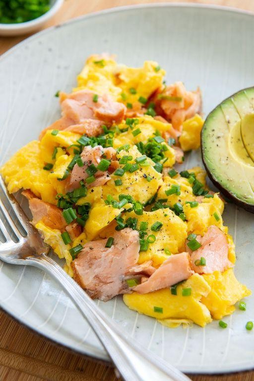 Salmon and Egg Breakfast Scramble