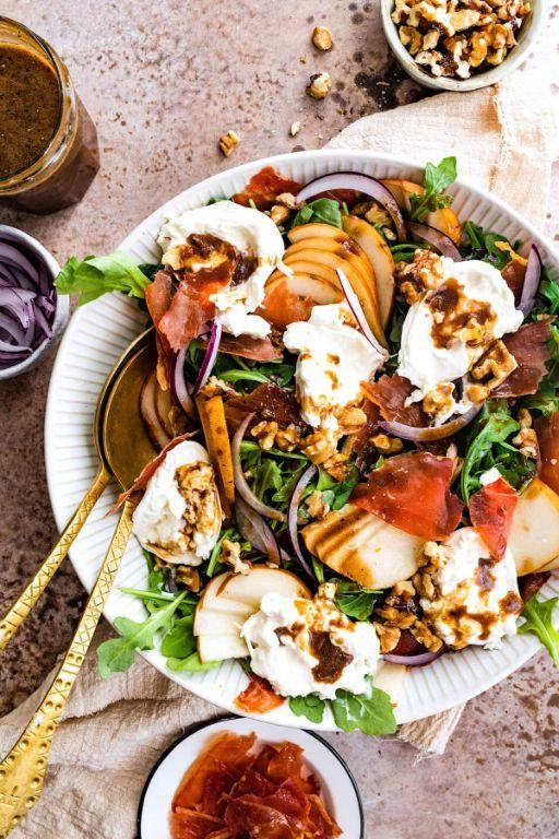 Sauteed Arugula with Crispy Prosciutto