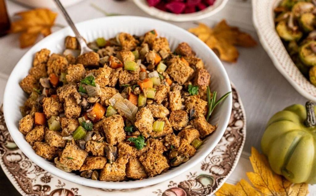 Savory Mushroom Stove Top Stuffing