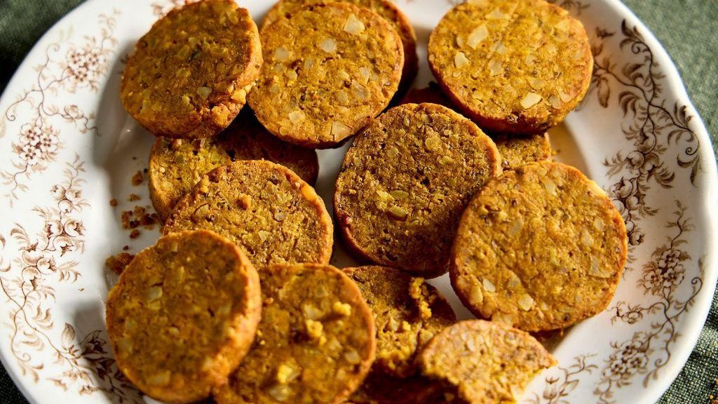 Savory Walnut and Parmesan Biscuits