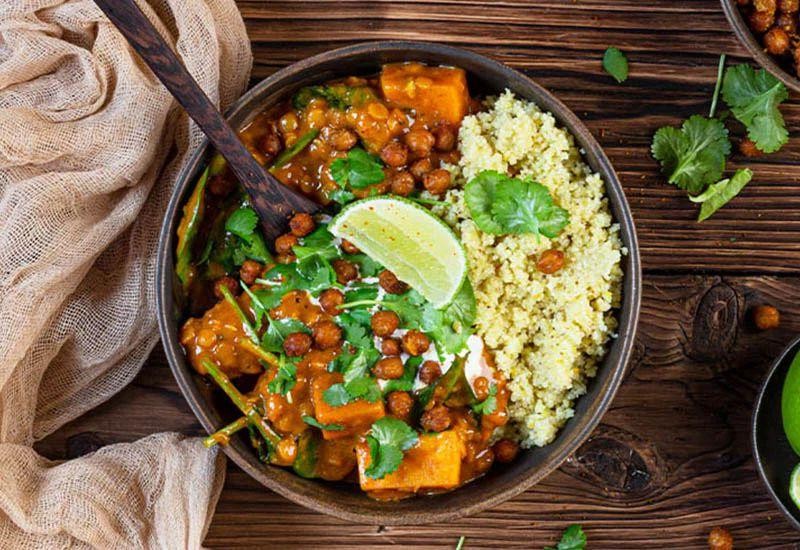 Senegalese Yam and Lentil Curry