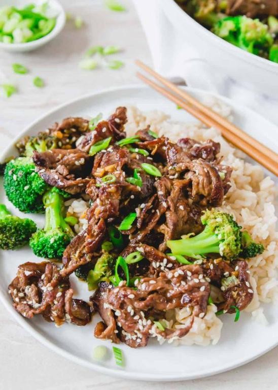 Shaved Steak Stir-Fry with Vegetables