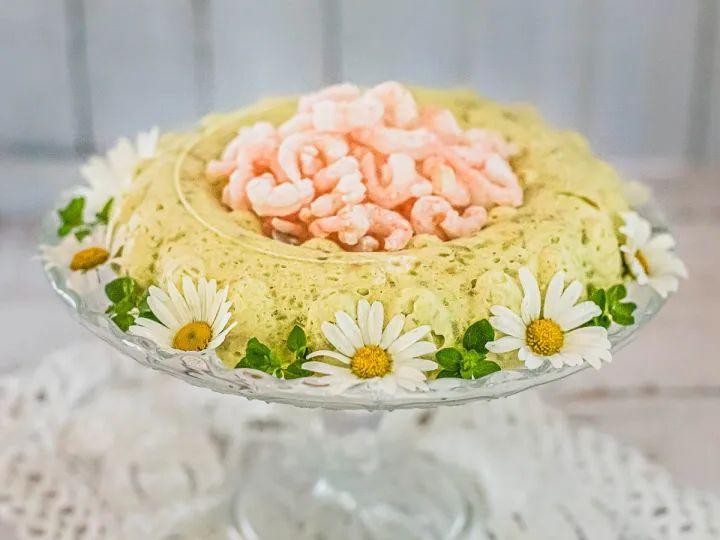 Shrimp and Avocado Jello Mold