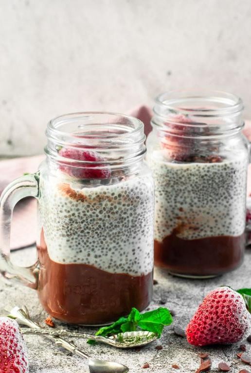 Silken Tofu Chia Seed Pudding