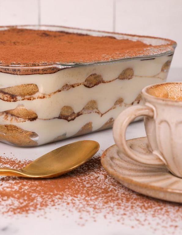Silken Tofu Coffee Tiramisu