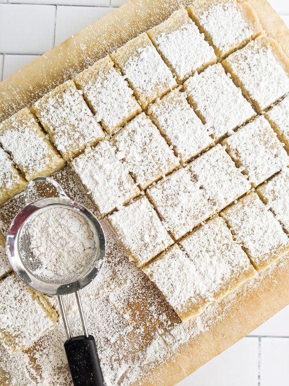 Silken Tofu Lemon Bars