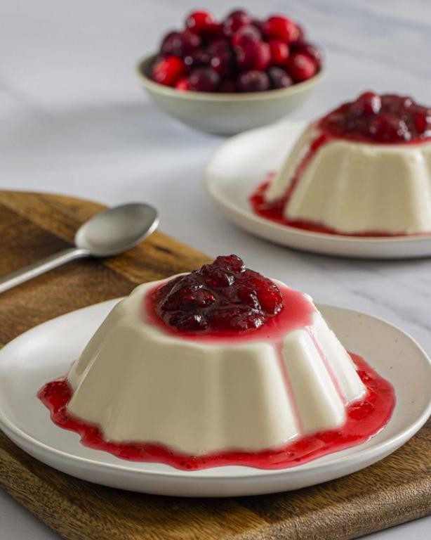 Silken Tofu Vanilla Panna Cotta