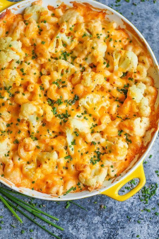 Skinny Mac and Cheese with Cauliflower