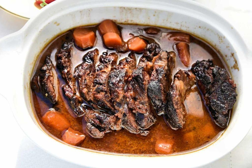 Slow-Cooked Brisket with Caramelized Onions