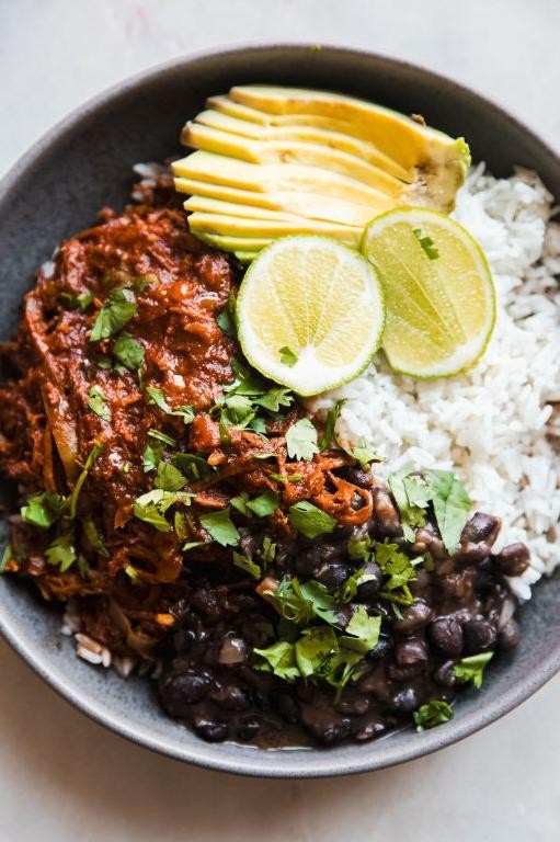 Slow-cooked Cuban oregano beef ropa vieja